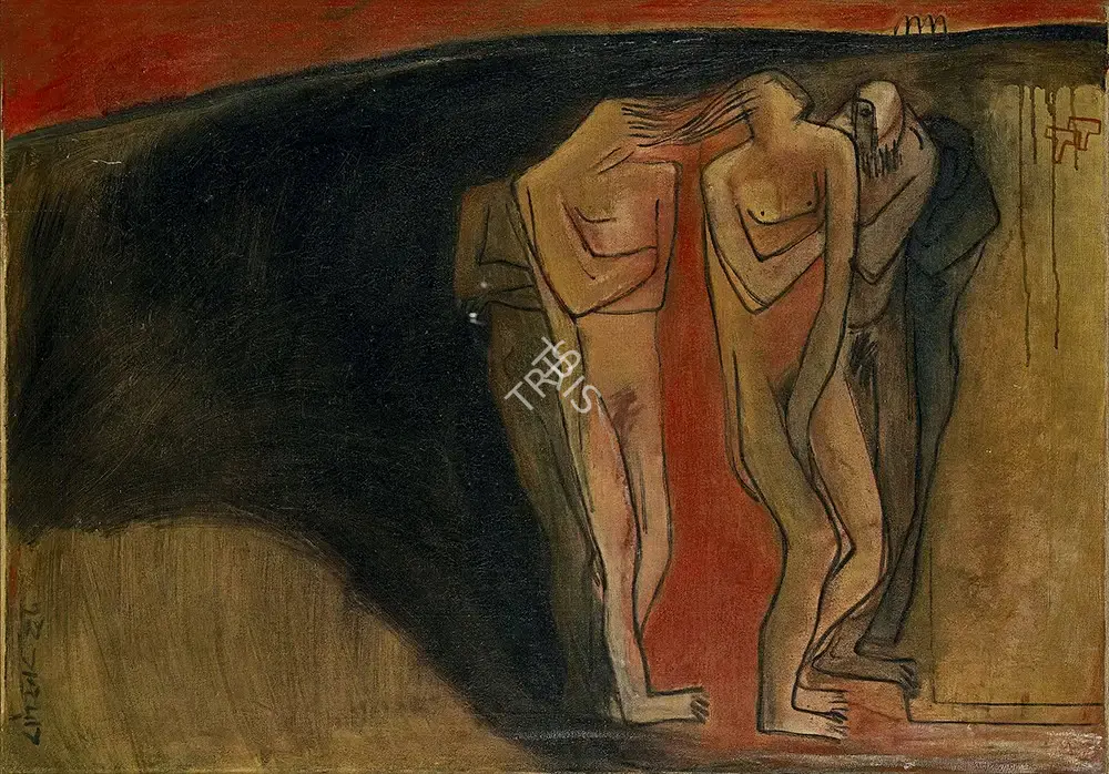 Rameshwar Broota (Artist), Untitled, 1967, Painting