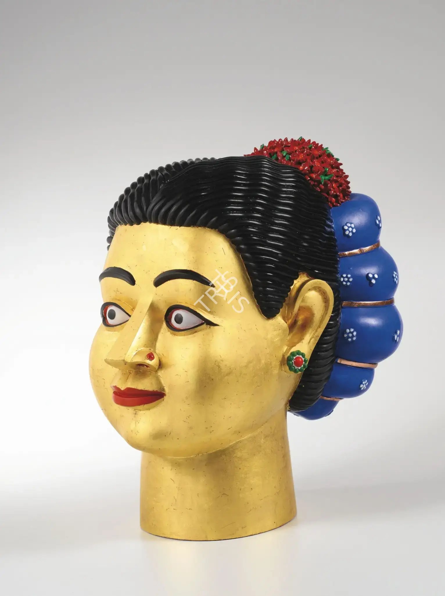 Ravinder Reddy (Artist), Untitled (Head), 2006, Sculpture