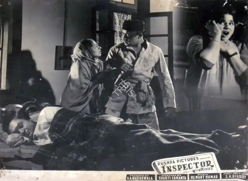 A.A. Nadiadwala (Producer), Inspector, 1956, Lobby Card