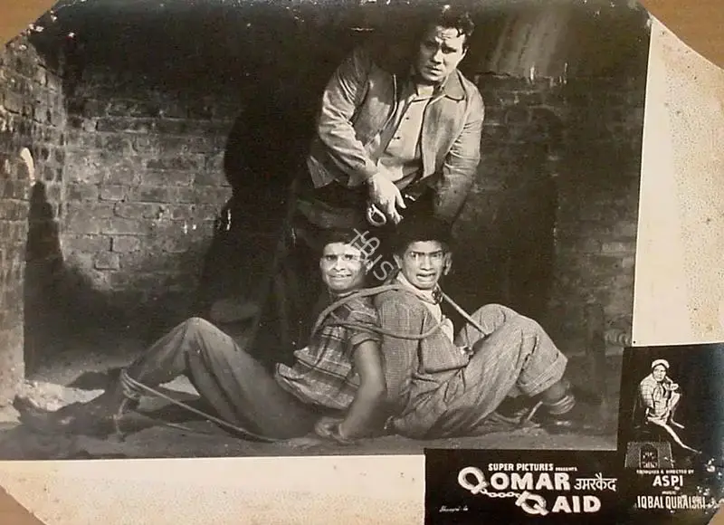 Aspi Irani (Producer), Oomar Qaid, 1961, Lobby Card