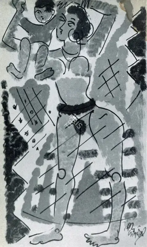Dinkar Kowshik (Artist), Play, Painting