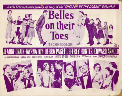 Henry Levin (Director), Belles on Their Toes, 1952, Handbill