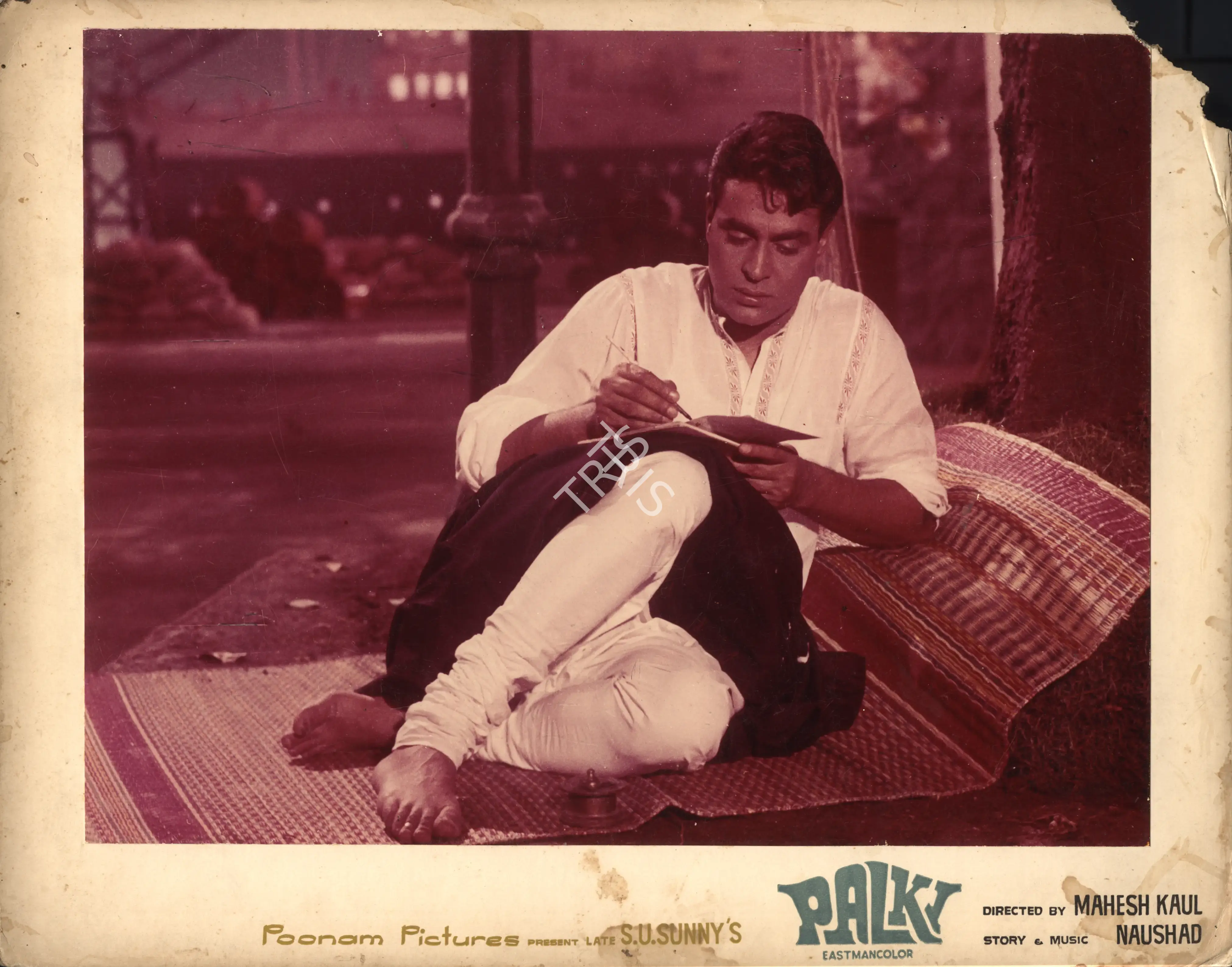 Faredoon A. Irani (Cinematographer), Palki, 1967, Photographic Still Mounted on Lobby Card