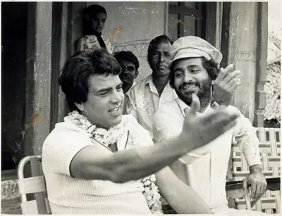 Dwarka Divecha (Cinematographer), Sholay, 1975, Working Still
