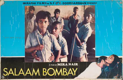 Sissel, Sandi (Cinematographer), Salaam Bombay, 1988 | Photographic Still Mounted on Lobby Card | CinemaEducation | 00765558