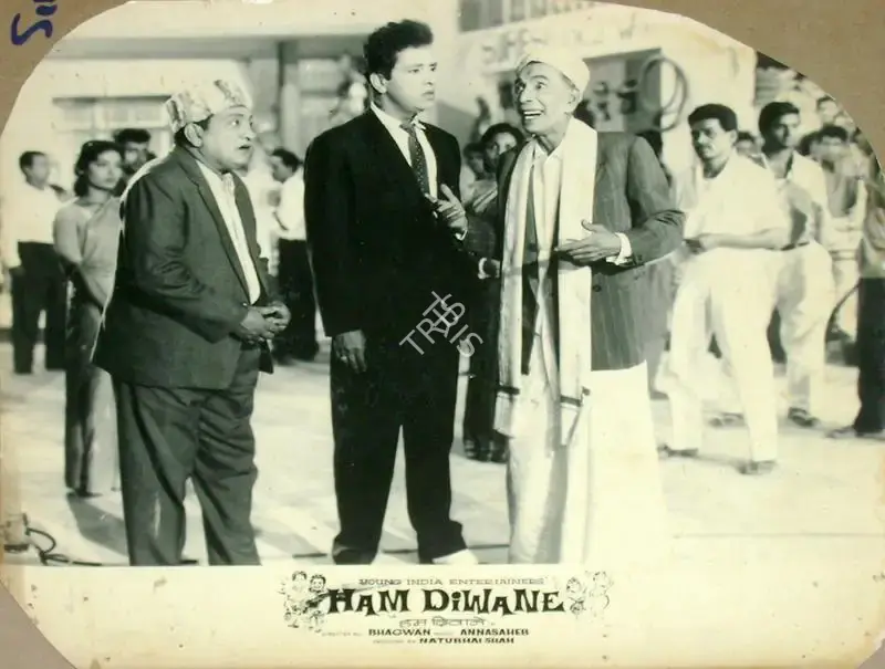 Natwarlal (Producer), Ham Diwane, 1965, Lobby Card