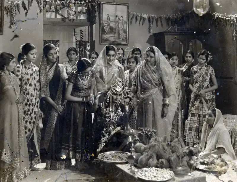 G.N. Shirodkar (Cinematographer), Station Master, 1942, Photographic Still