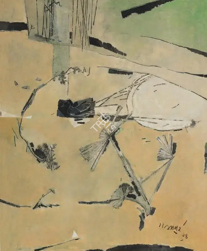 Ganesh Haloi (Artist), Untitled, 1994, Painting