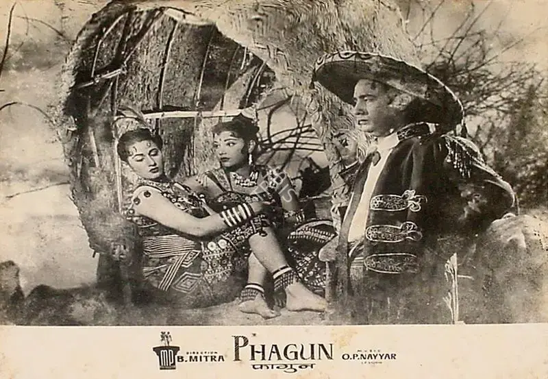 Bibhuti Mitra (Director), Phagun, 1958, Lobby Card