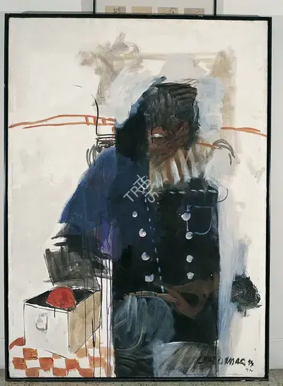 Chittrovanu Mazumdar (Artist), Untitled, 2004, Painting