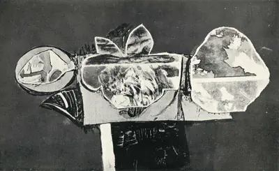 Bozidar Dzmerkovic (Artist), Triptych, 1966, Graphic Art