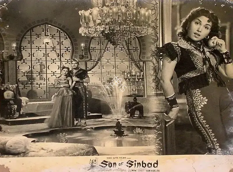 Nanabhai Bhatt (Director), Son Of Sinbad, 1958, Lobby Card
