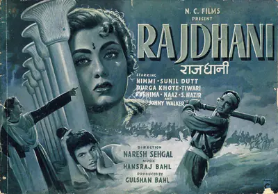 Naresh Saigal (Director), Rajdhani, 1956, Song-Synopsis Booklet