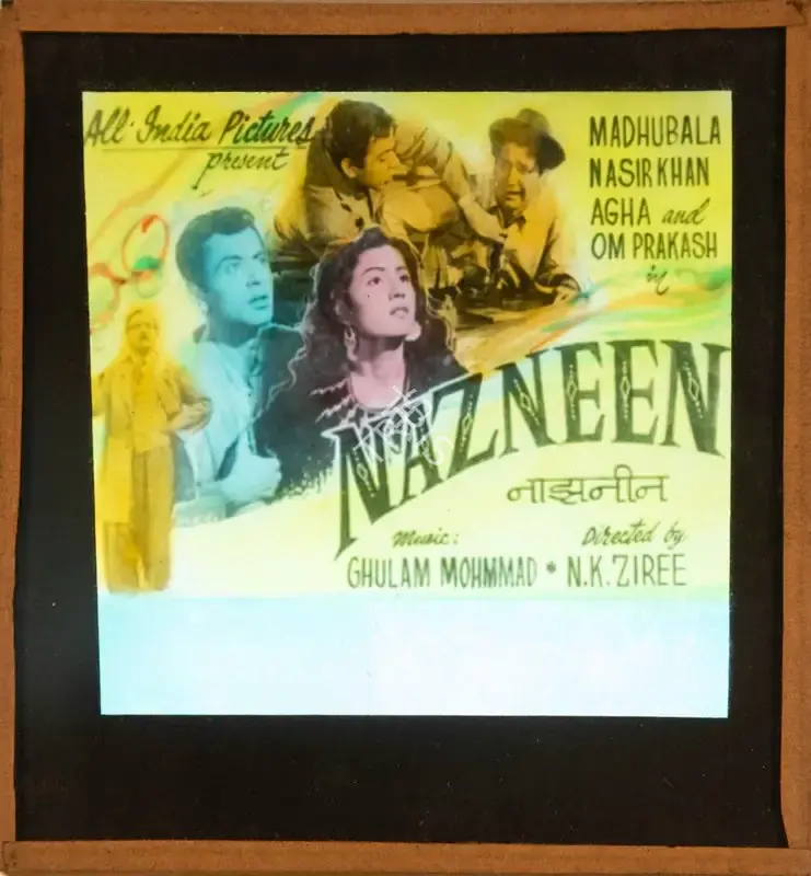 N.K. Ziree (Director), Nazneen, 1951, Glass Slide