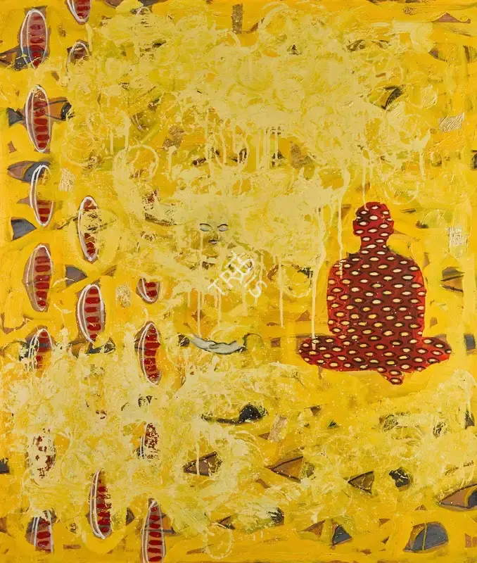 G.R. Iranna (Artist), Untitled, 1999, Painting