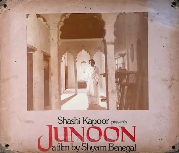 Govind Nihalani (Cinematographer), Junoon, 1979, Photographic Still Mounted on Lobby Card