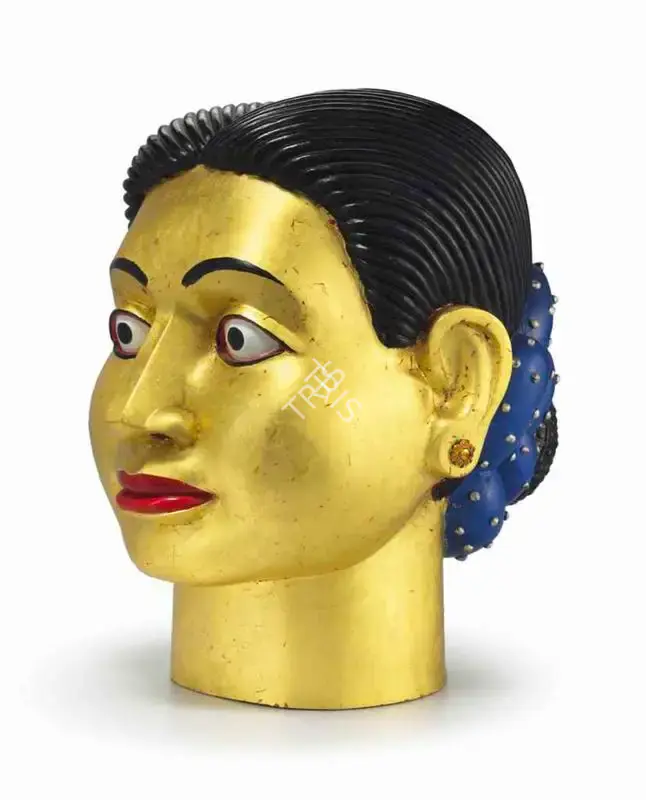 Ravinder Reddy (Artist), Untitled (Head), Sculpture