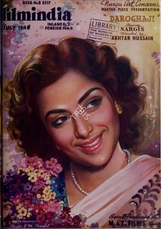 Baburao Patel (Editor), Filmindia, 1948, Magazine