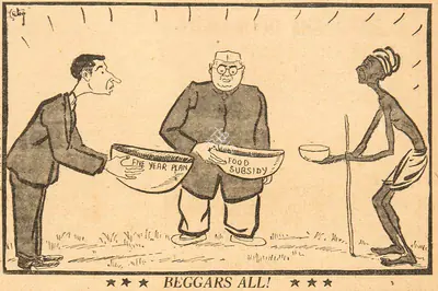 Basu Chatterjee (Cartoonist), Beggars All !, 1952, Cartoons
