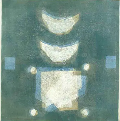 Manish Pushkale (Artist), Stuti, 2005, Painting