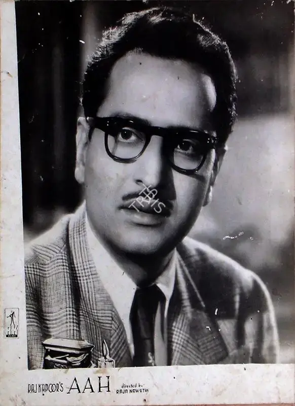 Jaywant Pathare (Cinematographer), Aah, 1953, Lobby Card