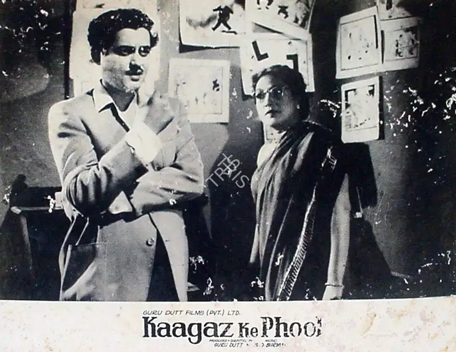V.K. Murthy (Cinematographer), Kaagaz Ke Phool, 1959, Lobby Card