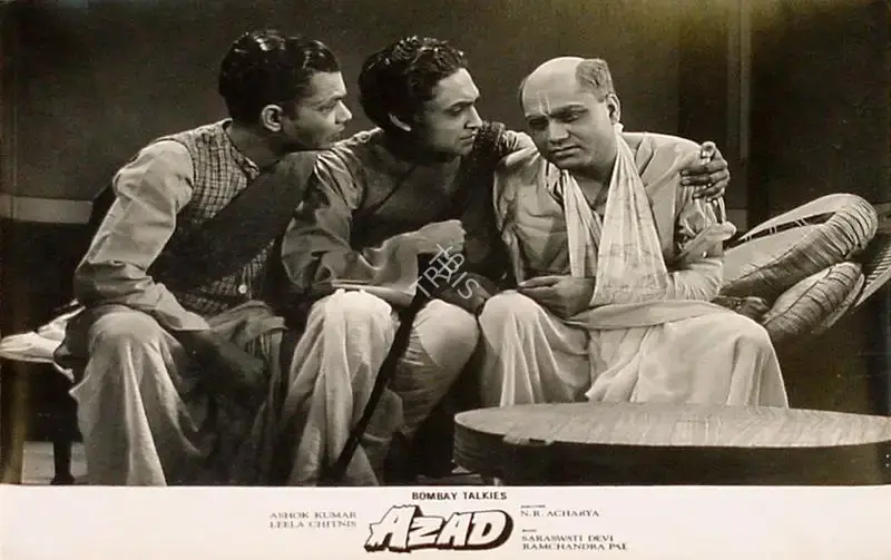 Himanshu Rai (Producer), Azad, 1940, Lobby Card