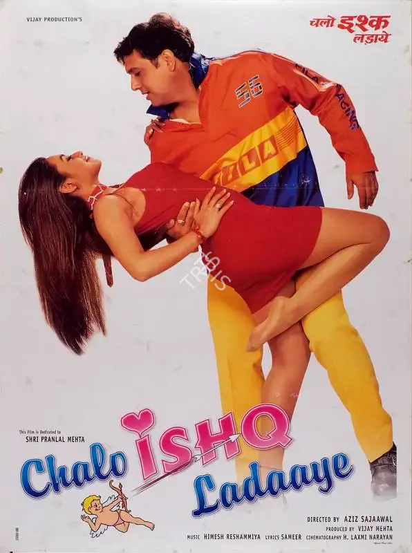 Vijay Mehta (Producer), Chalo Ishq Ladaaye, 2002, Full Sheet Poster