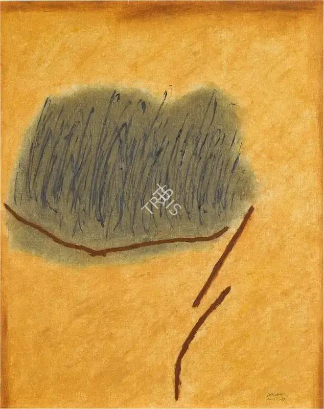 Rajendra Dhawan (Artist), Untitled, 1973, Painting