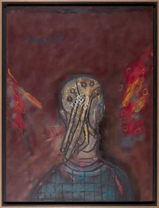 F.N. Souza (Artist), Untitled (Mutation), 1968, Painting