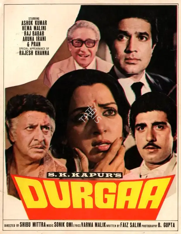 S.K. Kapur (Producer), Durgaa, 1984, Song-Synopsis Booklet