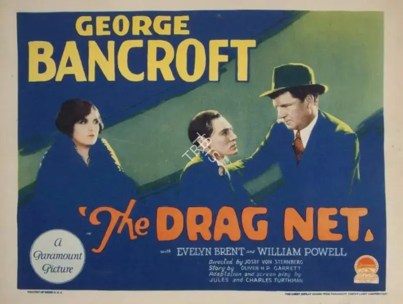 Josef Von Sternberg (Director), The Drag Net, 1928, Lobby Card