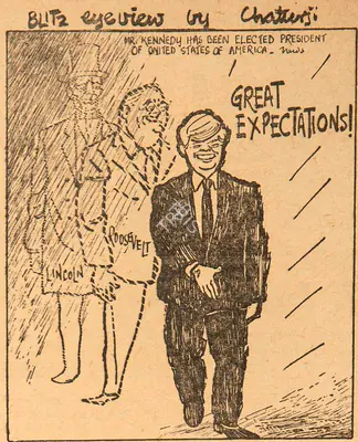Basu Chatterjee (Cartoonist), Great Expectations !, 1960, Cartoons