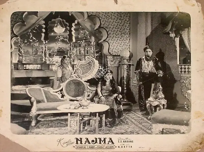 S.D. Narang (Director), Najma, Lobby Card