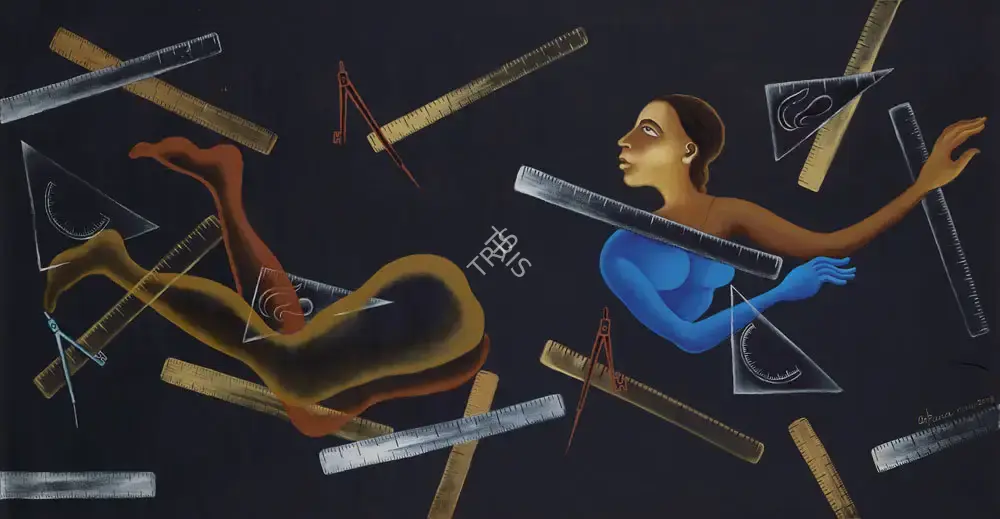 Arpana Caur (Artist), Love Beyond Measure, 2008, Painting