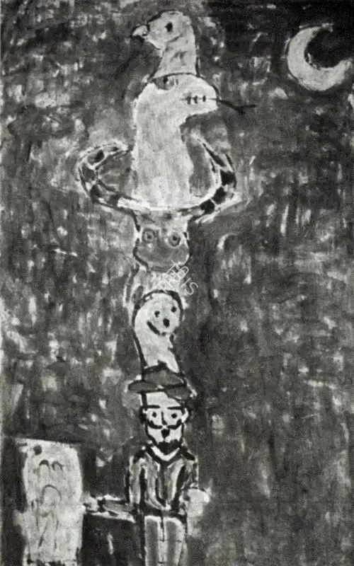K. Ramanujam (Artist), Their Memory Heaped on Me, Tier on Tier: Yet Sweet the Beloved Burden, Painting