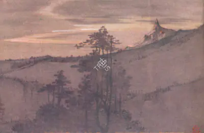 Gaganendranath Tagore (Artist), Landscape, Painting