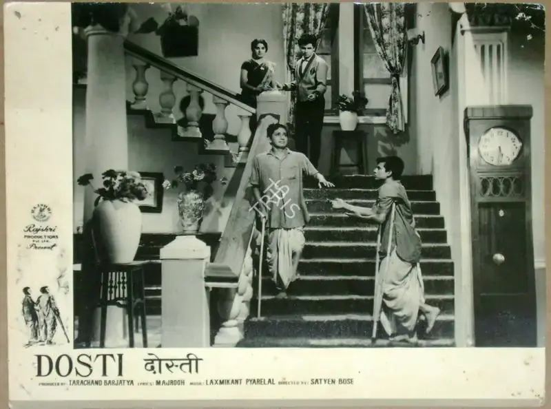 Marshal Braganza (Cinematographer), Dosti, 1964, Lobby Card