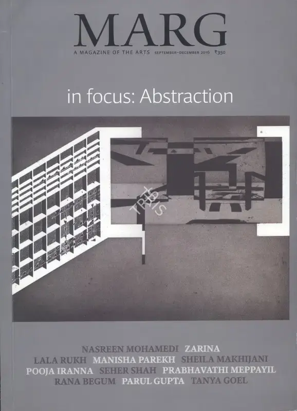 Jyotindra Jain (Editor), Marg, 2016, Magazine