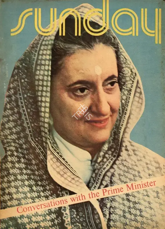 Aveek Sarkar (Editor), Sunday, 1973, Magazine