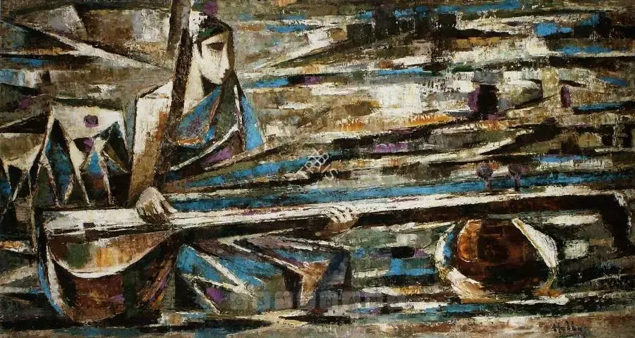 Hebbar, K.K. (Artist). Untitled, 1969 | Painting, So.NeY/22.03.07, 2007 · Sotheby's