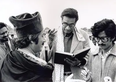 Nemai Ghosh (Still Photographer), Shatranj Ke Khilari, 1977, Working Still