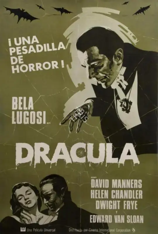 Karl Freund (Cinematographer), Dracula, 1931, Poster