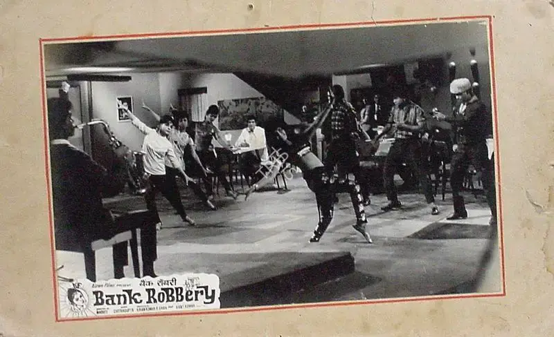 Kant Kumar (Producer), Bank Robbery, 1969, Lobby Card