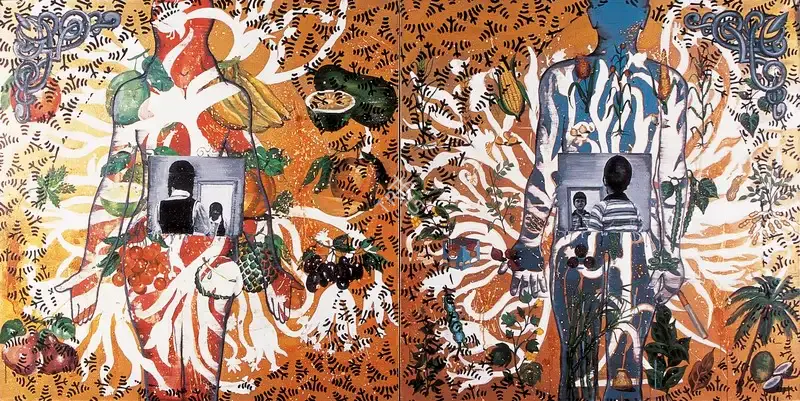 Reena Saini (Artist), Untitled, 2002, Painting