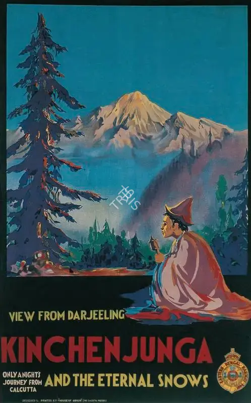 Kinchenjunga, Travel Publicity Related Art & Poster
