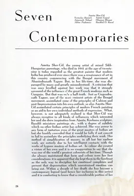 K.J. K (Essayist), Seven Contemporaries, 1952, Essay