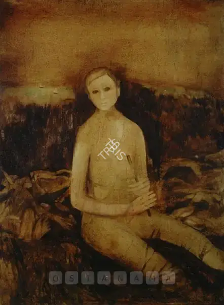 Anjolie Ela Menon (Artist), Untitled, 1975, Painting