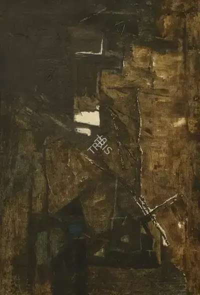 Ramkumar (Artist), Untitled, 1961, Painting