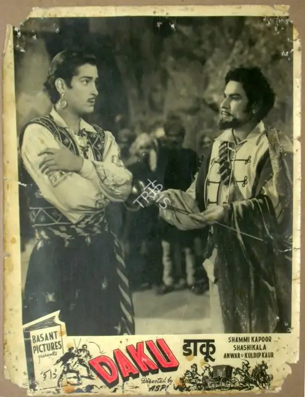 Aspi (Director), Daku, 1955, Lobby Card